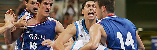 Grecia – Serbia: Feroz pelea entre selecciones