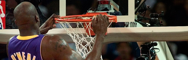 Shaquille O’Neal, el dueño del tablero