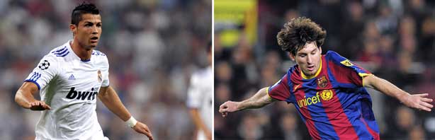 Real Madrid versus Barcelona